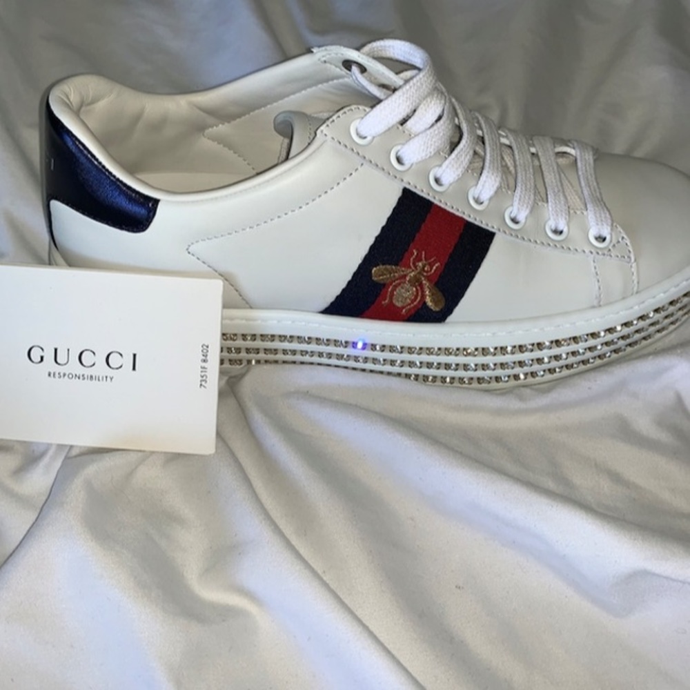 Gucci Crystal Ace Sneakers